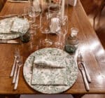 Sottopiatto/segnaposto Epoque verde - immagine 2