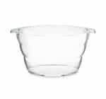 Spumantiera ovale trasparente