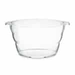 Transparent oval wine bucket