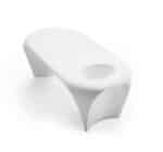 Tavolo Astra bianco con spumantiera