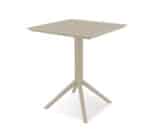 Dove-grey bistro table 60x60 cm