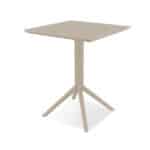 Tavolo Bistrot tortora 60x60 cm
