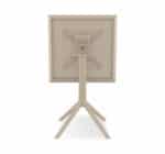Dove-grey bistro table 60x60 cm - Image 2