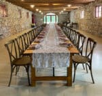 Rustic table 210x100 cm - Image 5