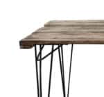 Tavolo Vintage metallo e legno - immagine 2