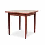 Walnut table 80x80 cm