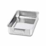Steel baking tray with handles