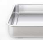 Teglia in acciaio con manici - immagine 2