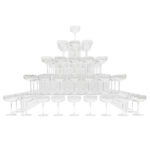 Torre per Coppe Champagne a 4 piani