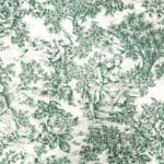 Tovaglia Epoque verde 330x330 cm