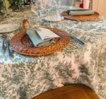 Green Epoque tablecloth 330x330 cm - Image 3