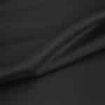 Black satin-effect tablecloth 220x325 cm