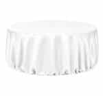 Tovaglia raso bianco 330x330 cm - immagine 2