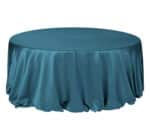 Tovaglia raso ottanio 330x330 cm - immagine 2