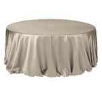 Tovaglia raso tabacco 330x330 cm - immagine 2