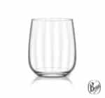 Faceted crystal Broggi Optical tumbler glass