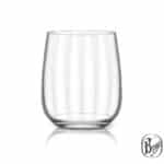 Faceted crystal Broggi Optical tumbler glass