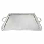 Rectangular stainless steel tray 65x50