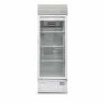 1-door refrigerated display cabinet 350 L with illuminated shelves