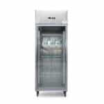 1-door refrigerated display cabinet 650 L with glass door