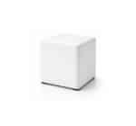 Pouf Smart quadrato bianco 38x38