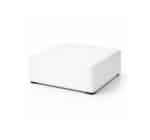 Pouf Smart quadrato bianco 76x76
