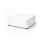 White square Smart pouf 76x76