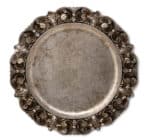 Sottopiatto Rococò bronzo anticato