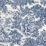 Tovaglia Epoque blu 330x330 cm