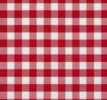 Tovaglia Quadro rosso/bianco 220x220 cm