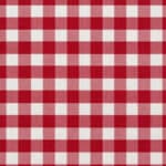 Tovaglia Quadro rosso/bianco 220x220 cm