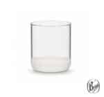 Broggi Modus Up cylindrical tumbler with white base 38 cl