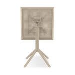 Tavolo Bistrot 60×60 tortora